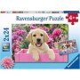 Puzzle catelusi 2x24 piese